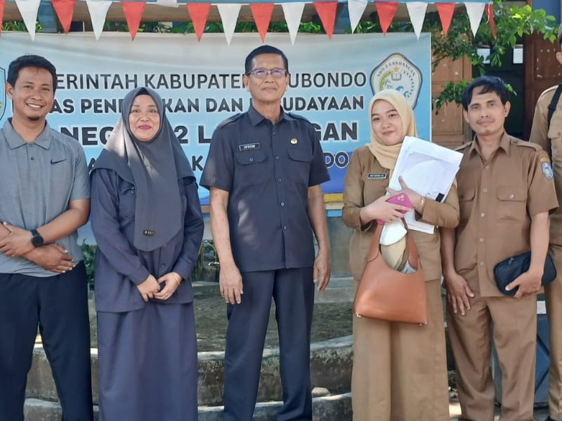 SD Negeri 2 Landangan Terima Monitoring Dana BOSP dari BKAD Kabupaten Situbondo